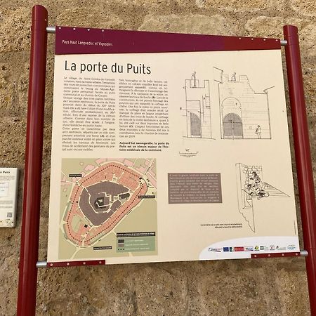 Maison De Village Atypique Saint-Genies-de-Fontedit Eksteriør bilde